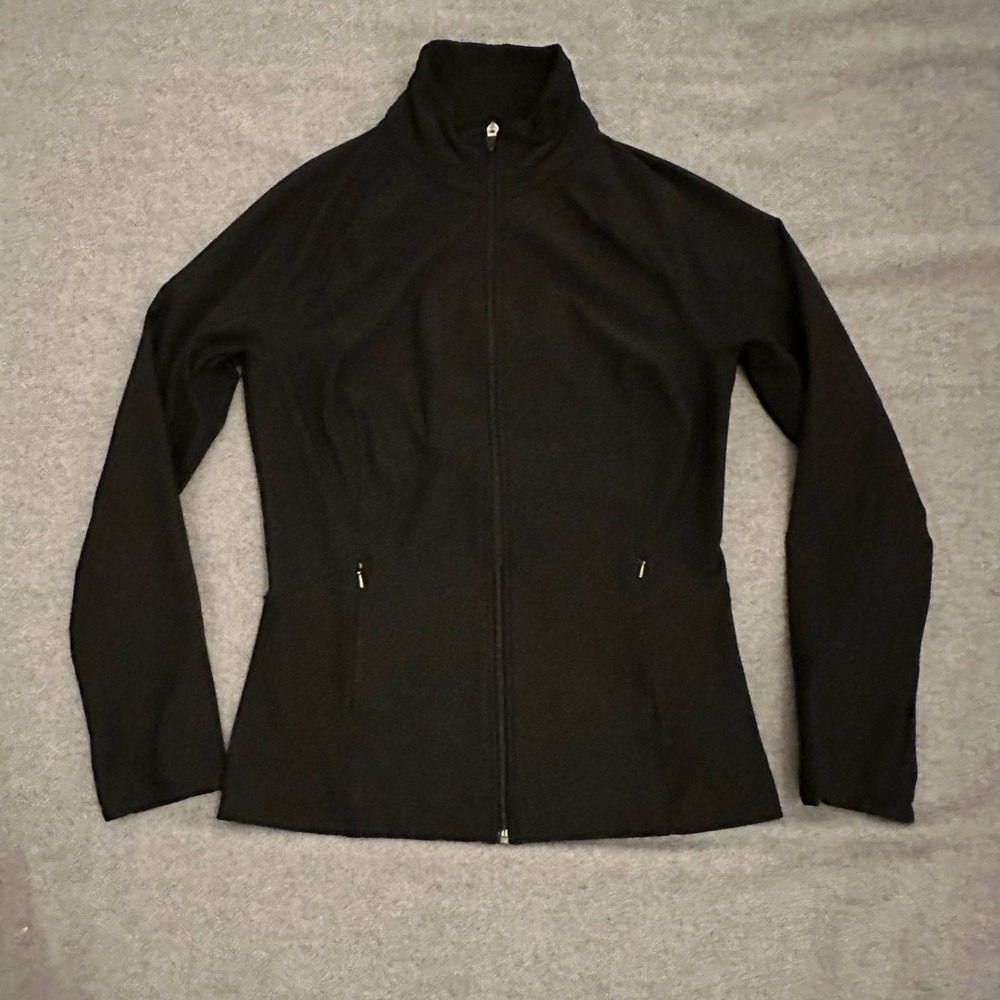 Lucy Women's Black Zip-Up Jacket